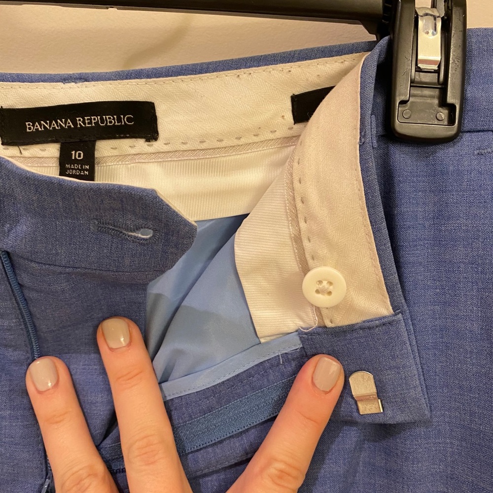Banana Republic Blue Slacks